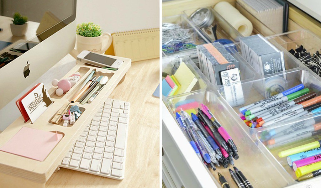 Ways to keep your home office desk organized