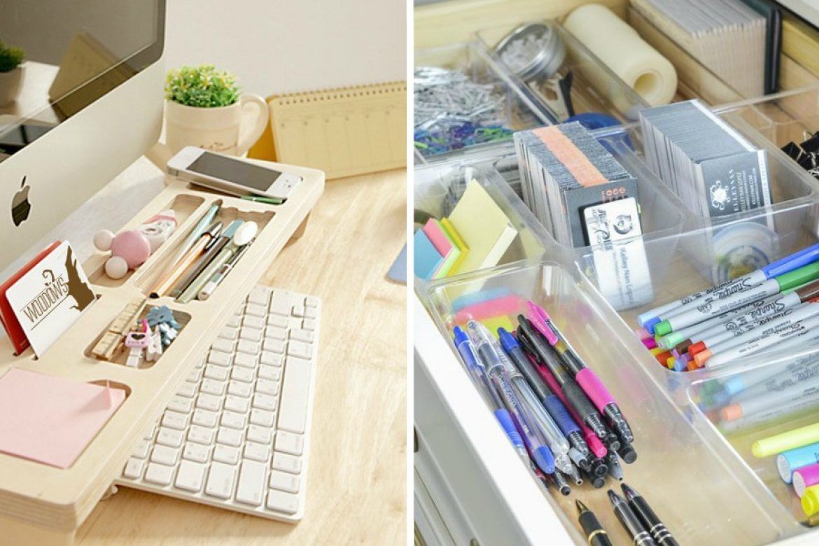 Small Office Desk Organization Ideas - BEST HOME DESIGN IDEAS