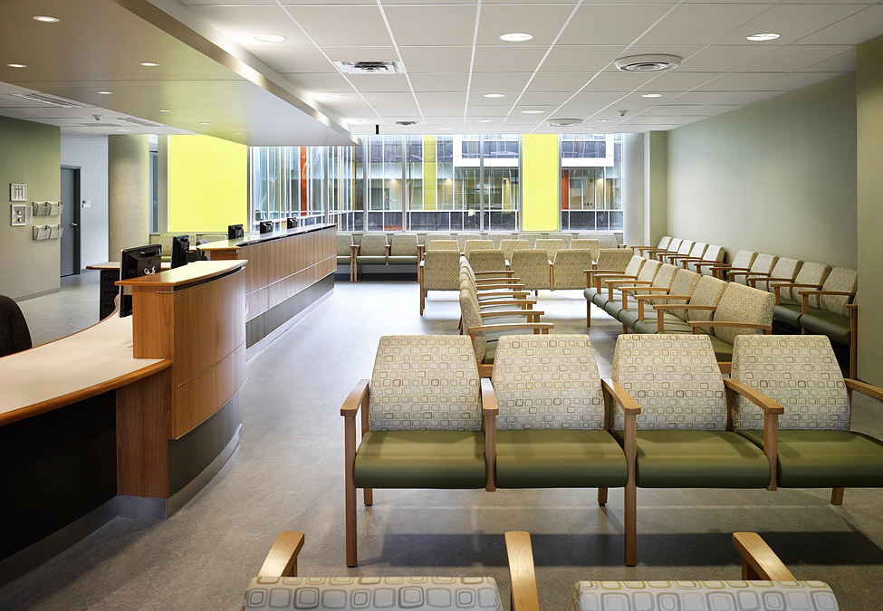 Waiting room chairs