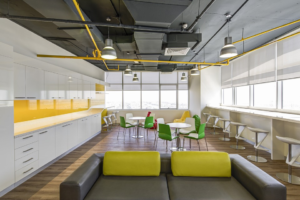 Colorful and fun office furniture